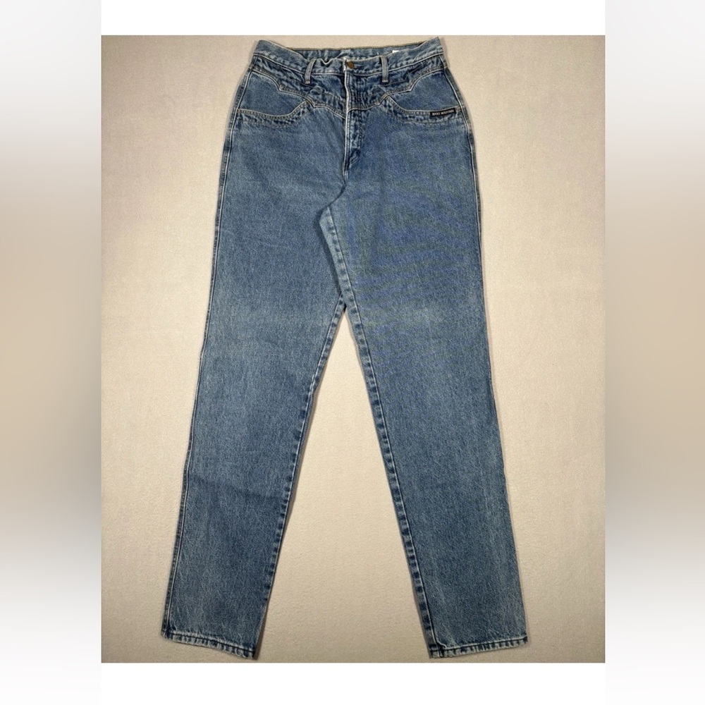 Vintage Rockies Bareback Jeans Womens 15/16 Denim Highrise Rodeo Western Ranch